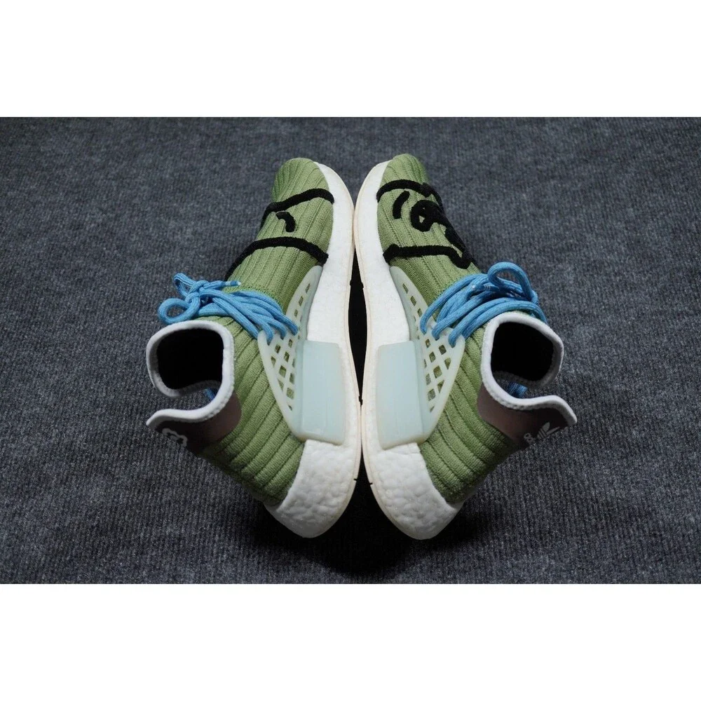 Adidas Pharrell x BBC NMD Human Race Running Dog Green Mens 11